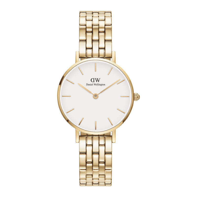 Daniel Wellington Petite Link Gold Watch DW00100614-zoom-