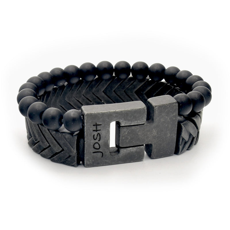 Josh Black Bracelet 03526-BRA-VB/L-1-zoom-