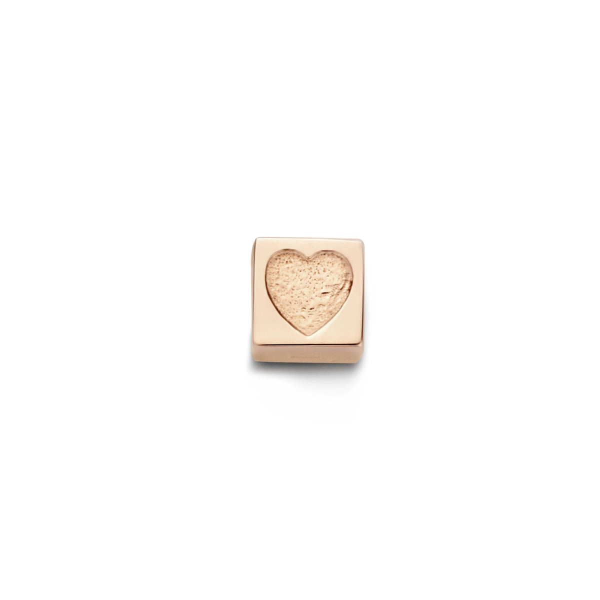 Isabel Bernard La Concorde Felie 14 Carat Rosegold cube Charm IB350049