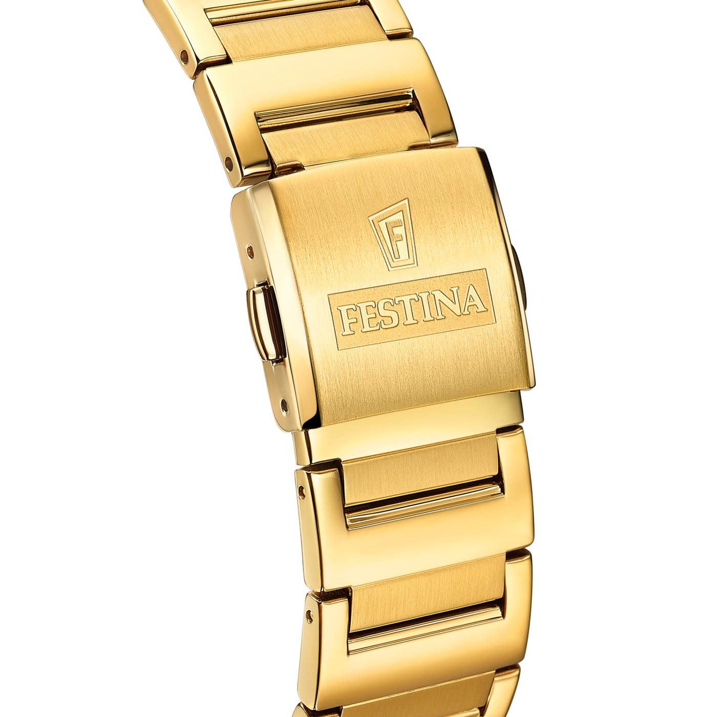 Festina On The Square Gold Watch F20678/1