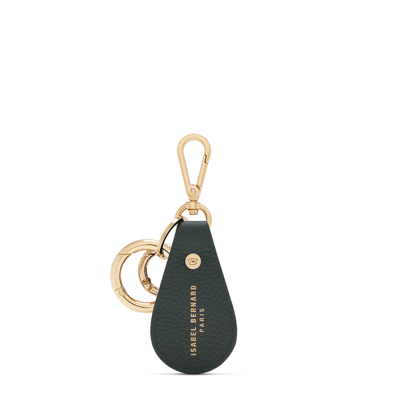 Isabel Bernard Honoré Filou Green Calfskin Airtag Key Pendant IB66000-061-zoom-