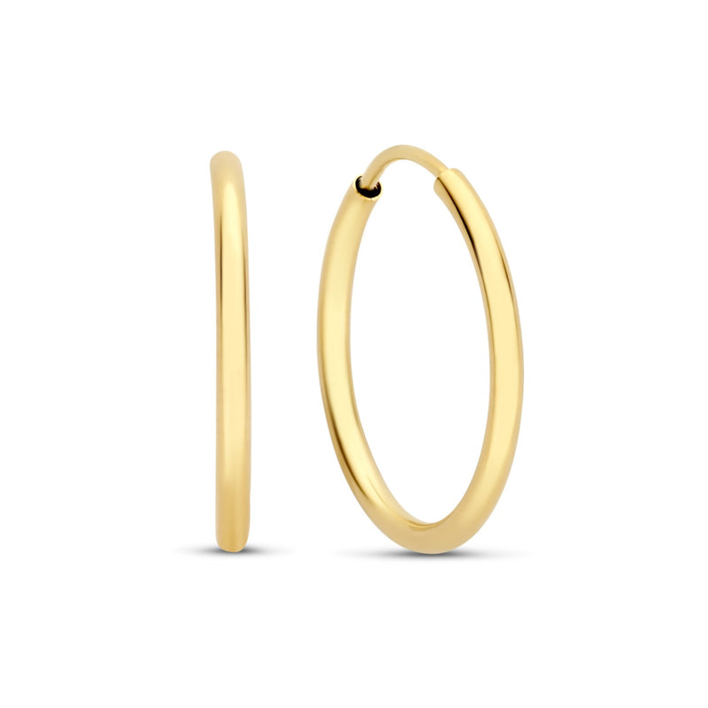 Isabel Bernard Cadeau d'Isabel 14 Carat Golden Earrings set IB90075-zoom-