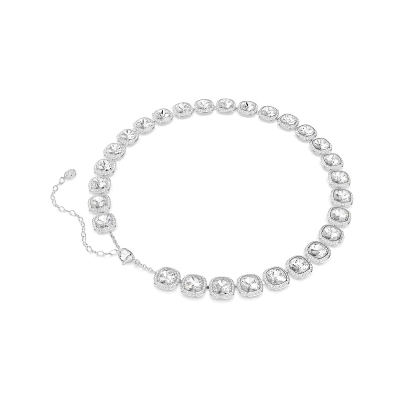 Swarovski Una Angelic Cushion Silver-Tone Necklace 5751326-zoom-