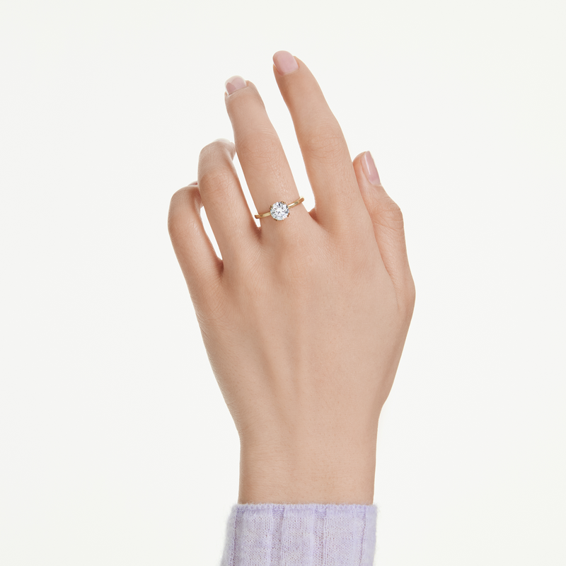 Swarovski Stilla Gold Coloured Ring 5723330-zoom-