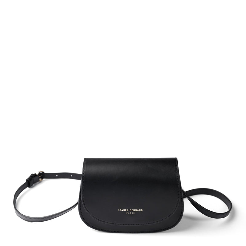 Isabel Bernard Montmartre Manon Black NatuurLeather Crossbody bag IB21110-zoom-