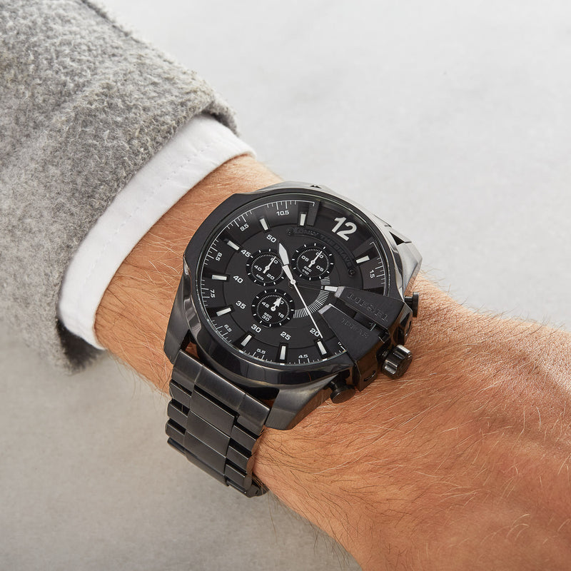 Diesel Mega Chief Black Watch DZ4283-zoom-