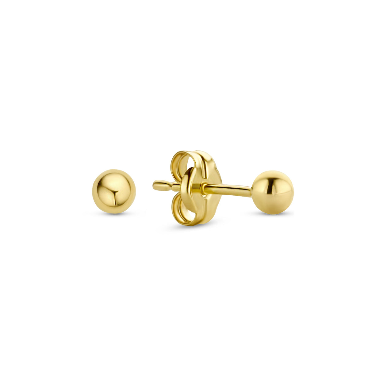 Isabel Bernard Le Marais Nadie 14 Carat Golden Ear Studs IB360035