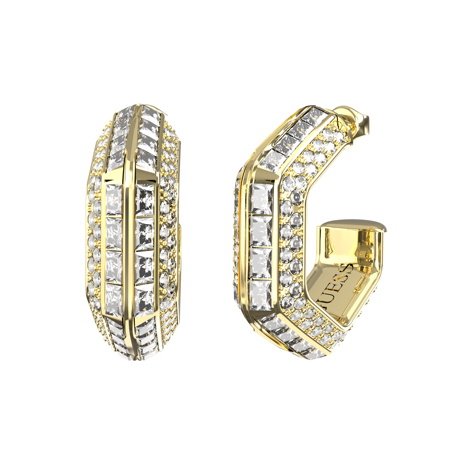 Guess Lioness Queen Gold-coloured Earrings JUBE06188JWYGT-U