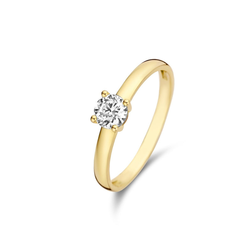 Isabel Bernard Le Marais Soleil 14 Carat Gold Ring IB330068-50 (size: 50)-zoom-