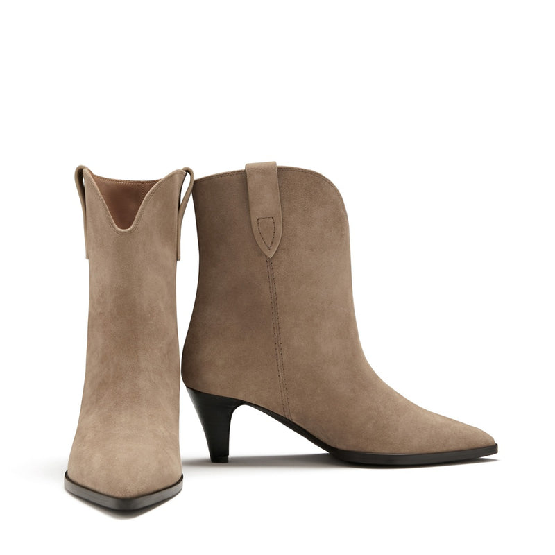 Isabel Bernard Vendôme Louane Taupe Suede Boots IB53009-178-40-zoom-