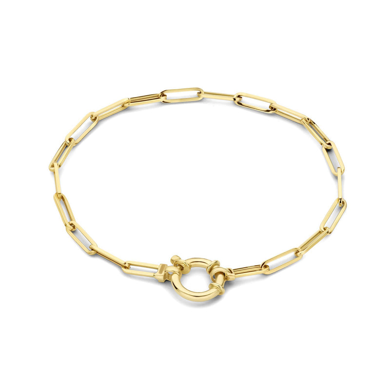 Isabel Bernard Aidee Odile 14 Carat Golden Chain bracelet IB320128-zoom-