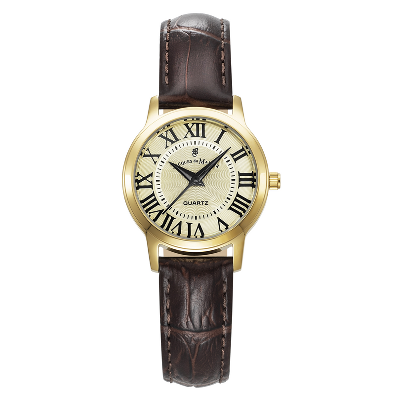 Jacques Du Manoir Genesis Ladies Champagne Women's Watch JWL04904-zoom-