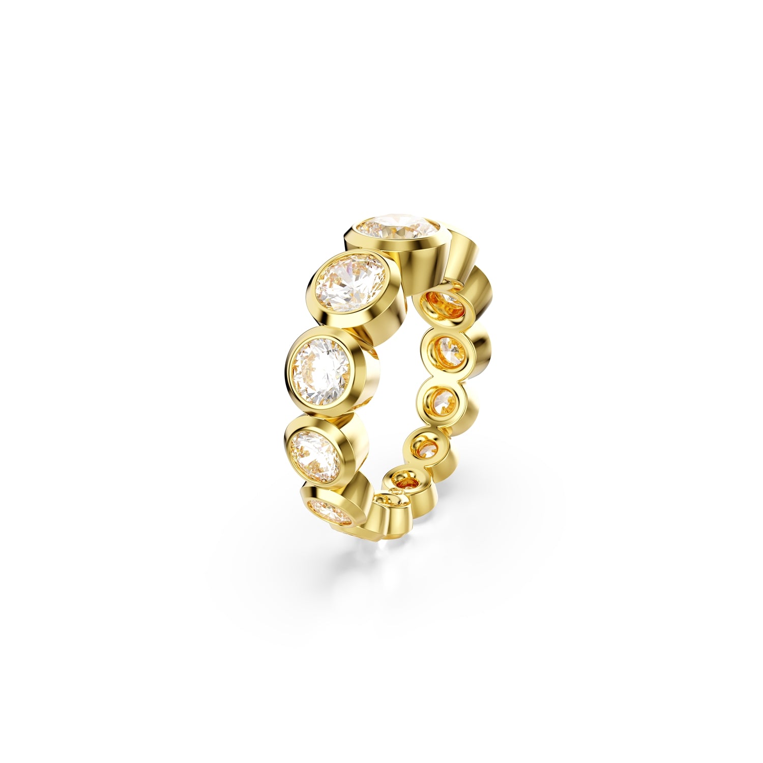 Swarovski Imber Gold Coloured 5705477 Metal Ring 5705475
