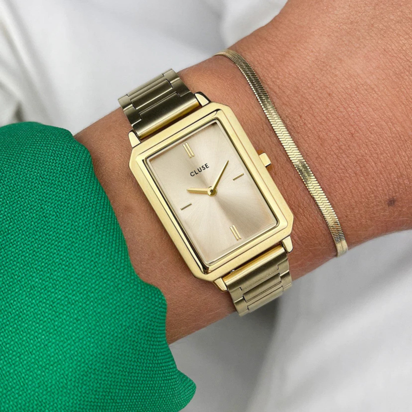 CLUSE Fluette Gold Watch CW11507