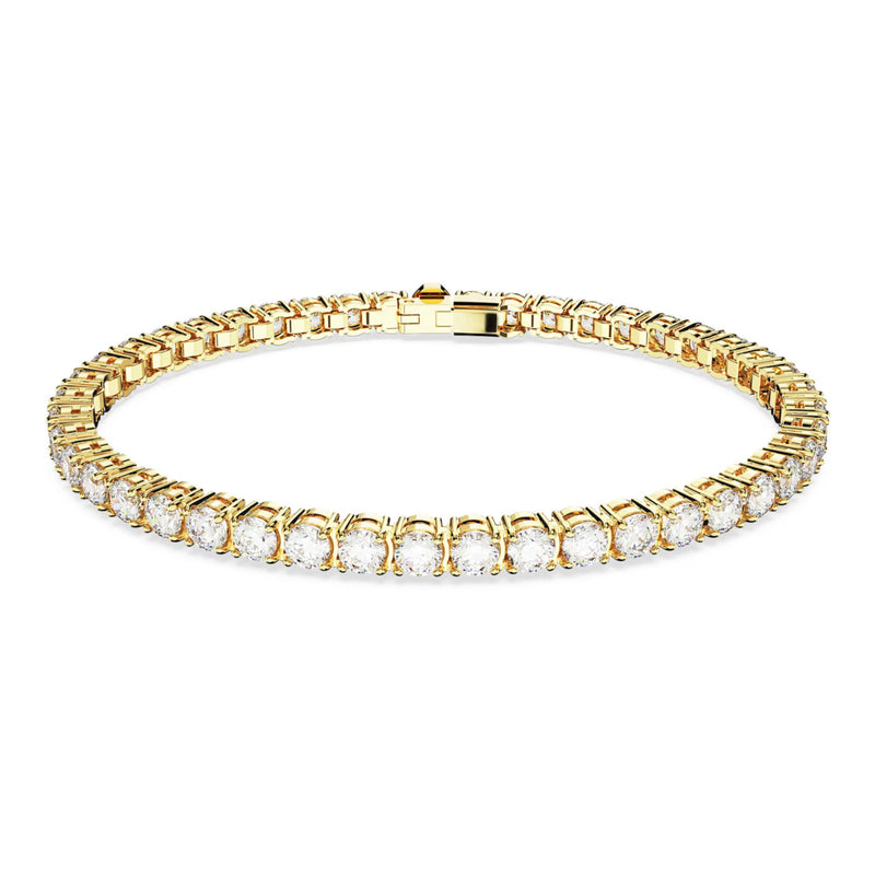 Swarovski ReMatrix Gold Bracelet 5657665-zoom-