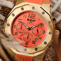 VNDX Ibiza Rebel Orange Watch LD12810-30