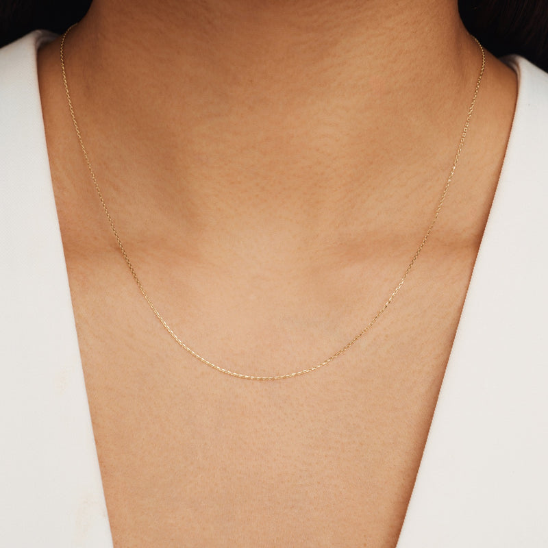 Isabel Bernard Le Marais Nicole 14 Carat Golden Necklace IB340118-zoom-