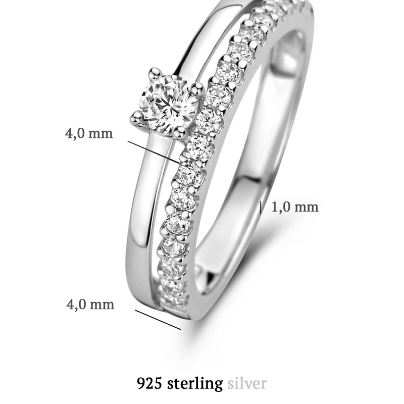 Parte Di Me Ponte Vecchio Uffizi 925 sterling Silver Ring PDM1320964-50-zoom-