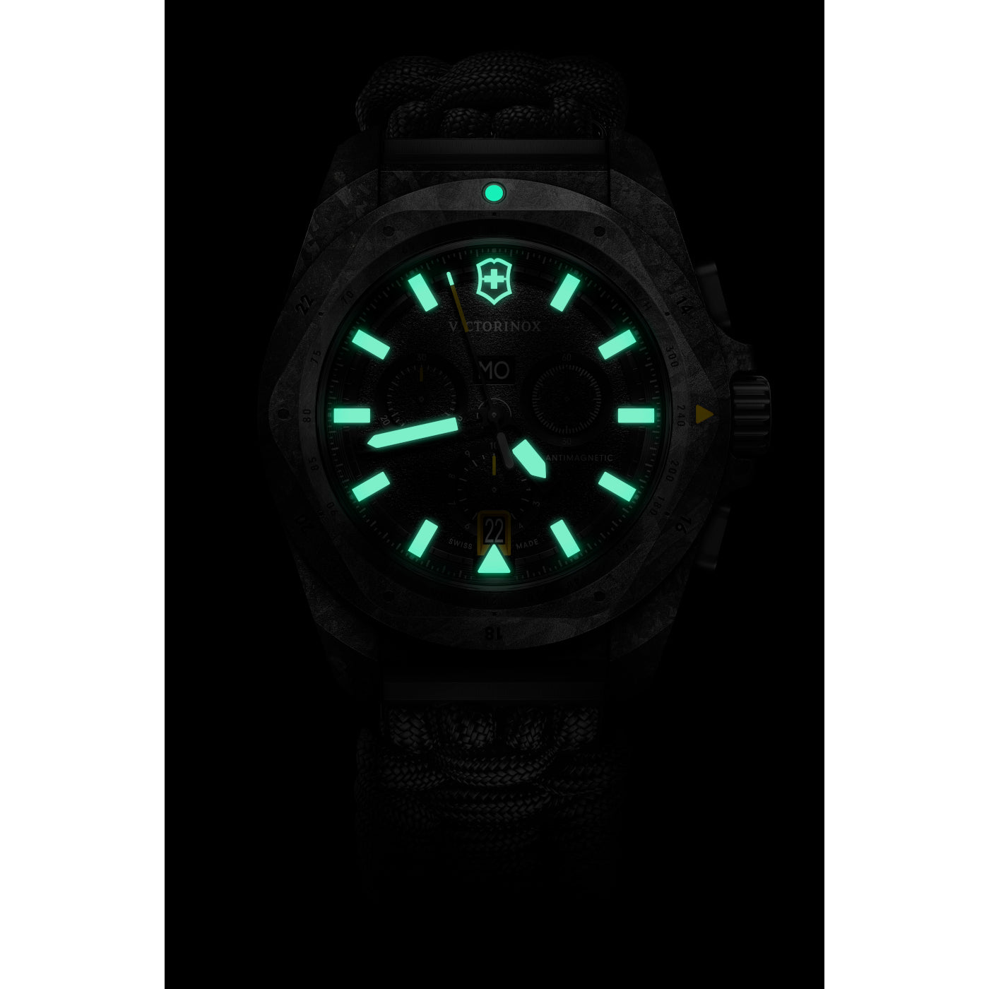 Victorinox I.N.O.X. Black Carbon Nylon Watch 241989.1 Victorinox I.N.O.X. Black Carbon Nylon Watch 241989.1