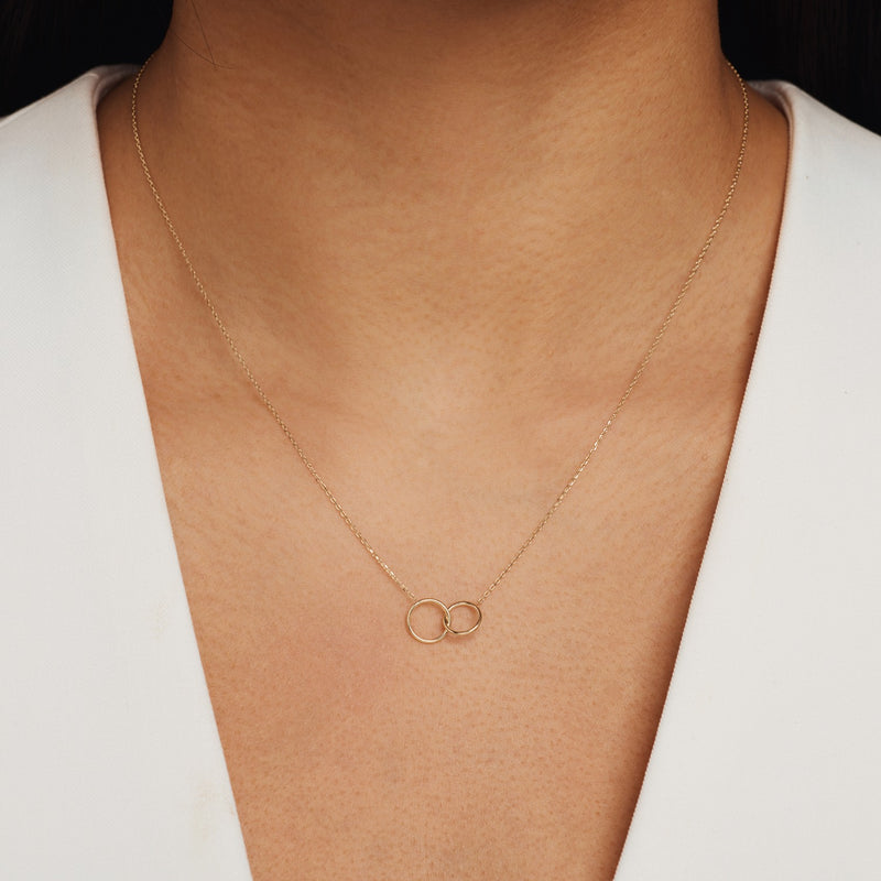 Isabel Bernard Le Marais Loulou 14 Carat Golden Necklace IB340132 (Length: 40.00-44.00 cm)-zoom-