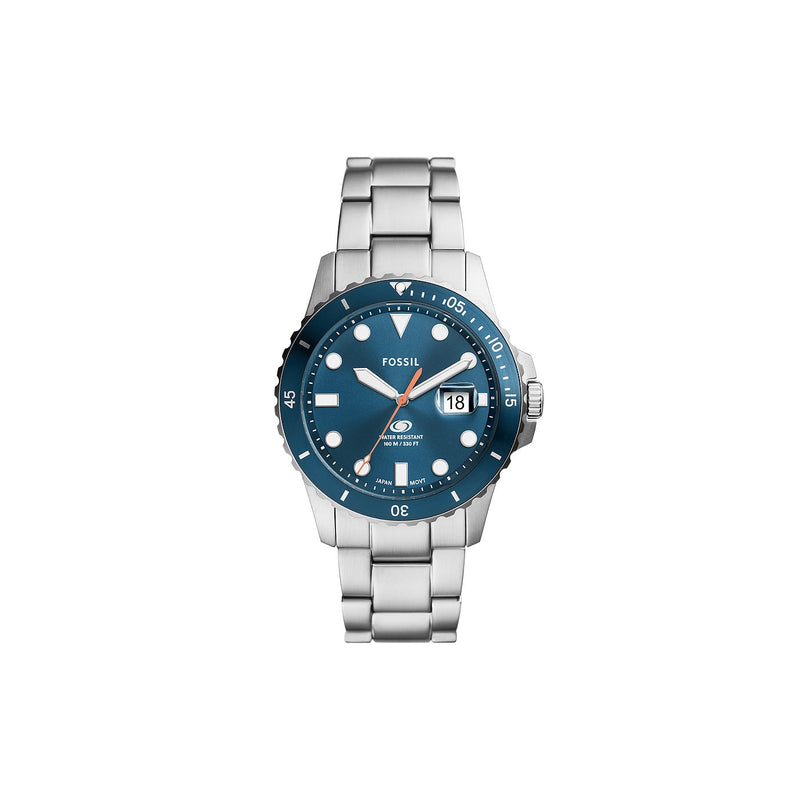 Fossil Blue Silver Watch FS6050-zoom-