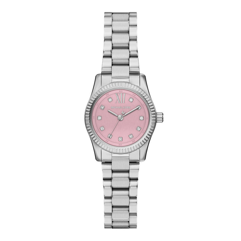 Michael Kors Lexington Round Pink Dial Watch MK4996-zoom-