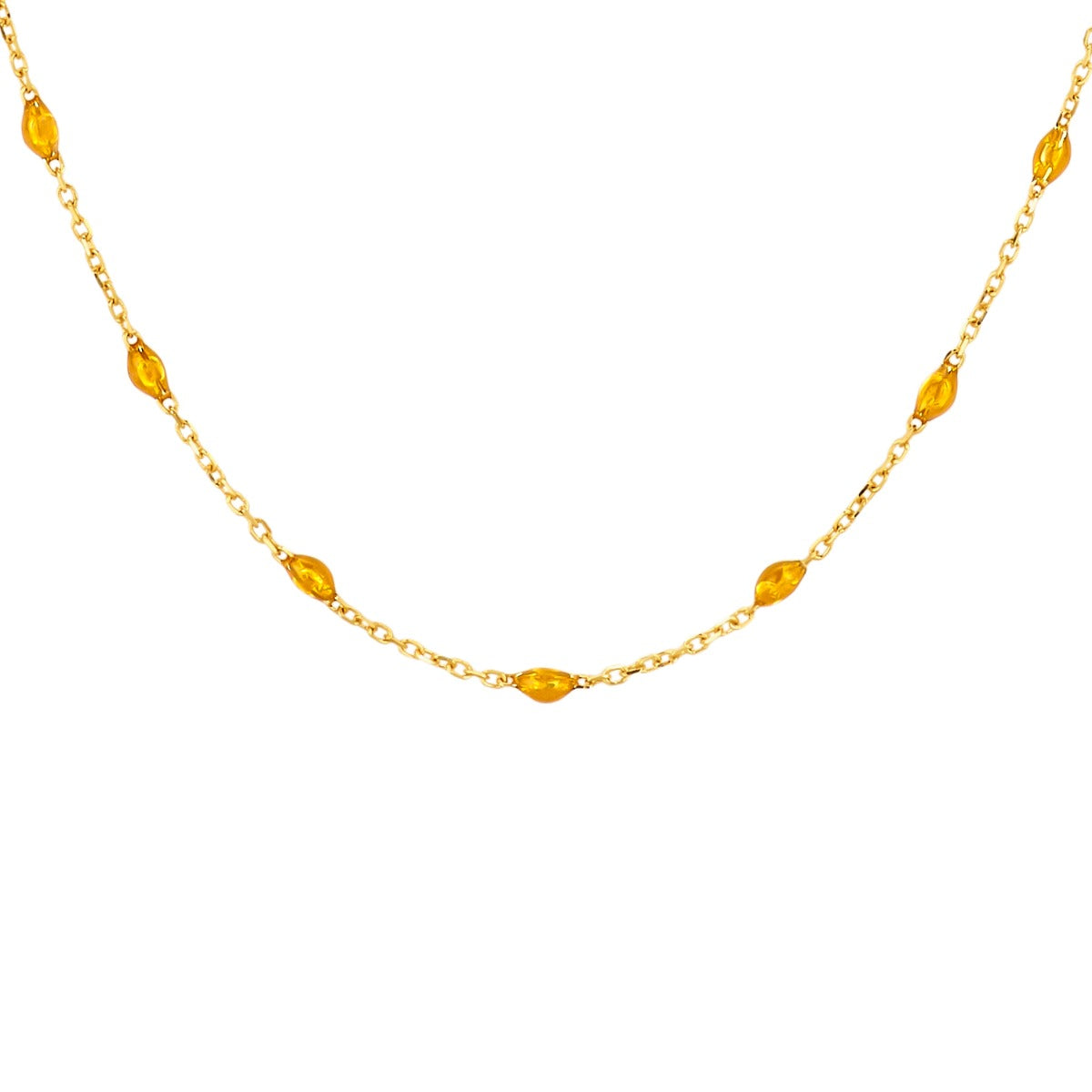 Blush 14 karat gold Necklace 3162YRC