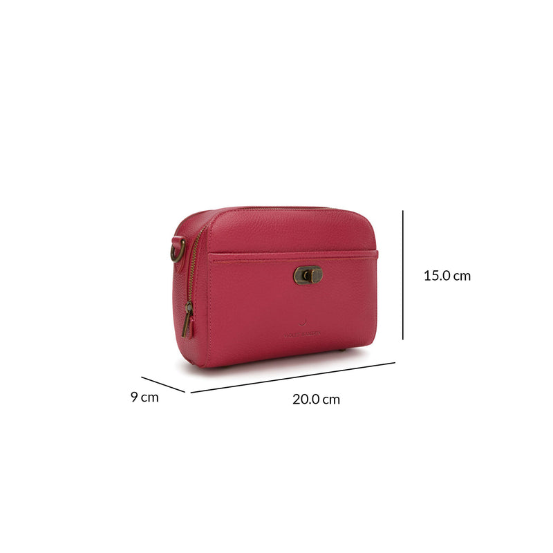 Violet Hamden Essential Bag Fuchsia Crossbody bag VH22042-zoom-