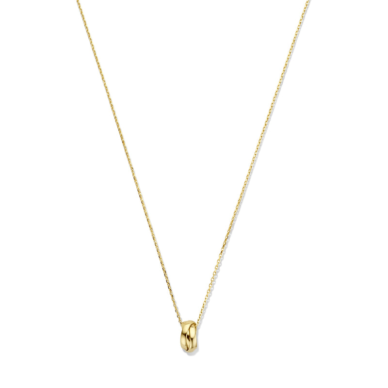 Isabel Bernard Rivoli Méline 14 Carat Golden Necklace IB340150-zoom-