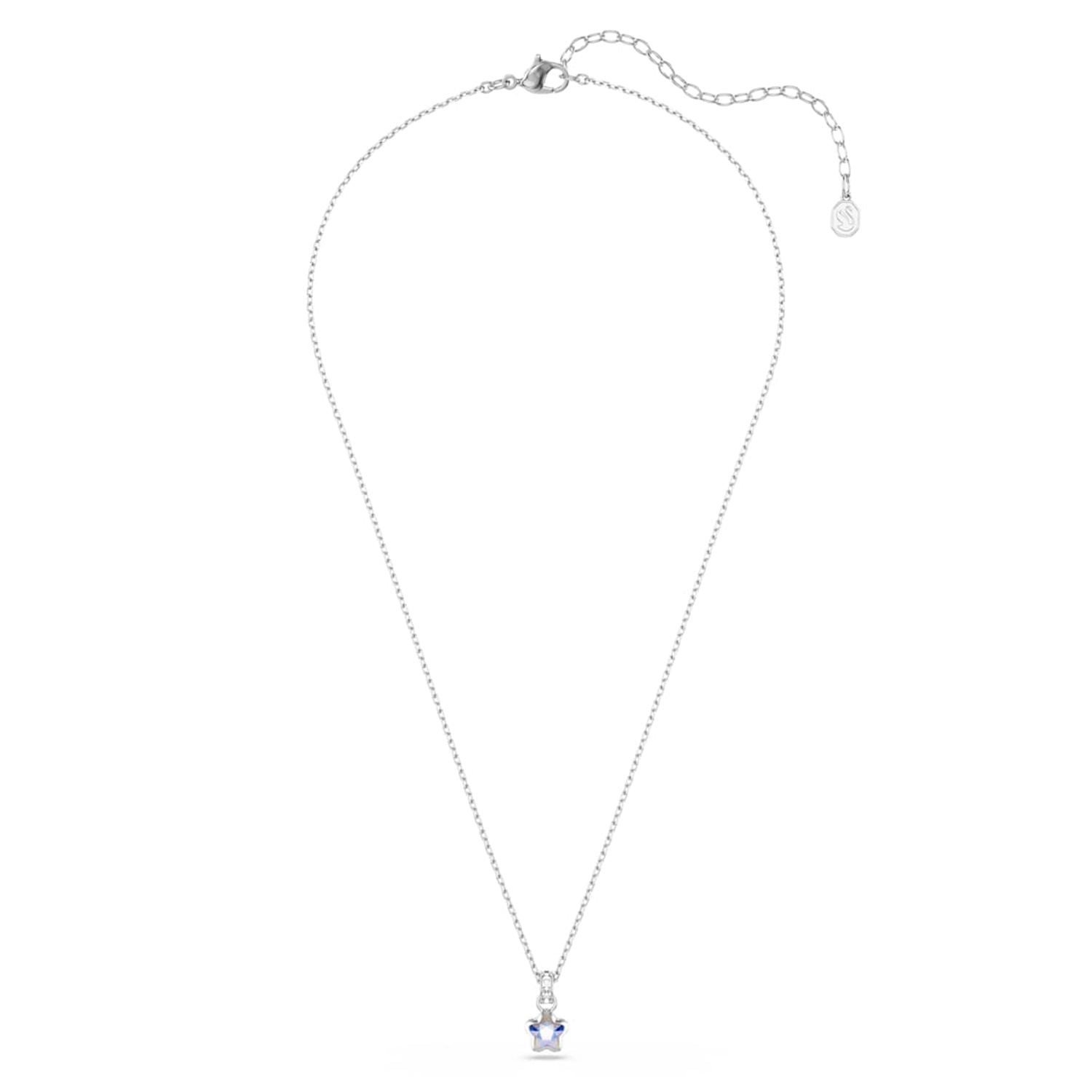 Swarovski Chroma Stars Silver-Tone Necklace 5759678