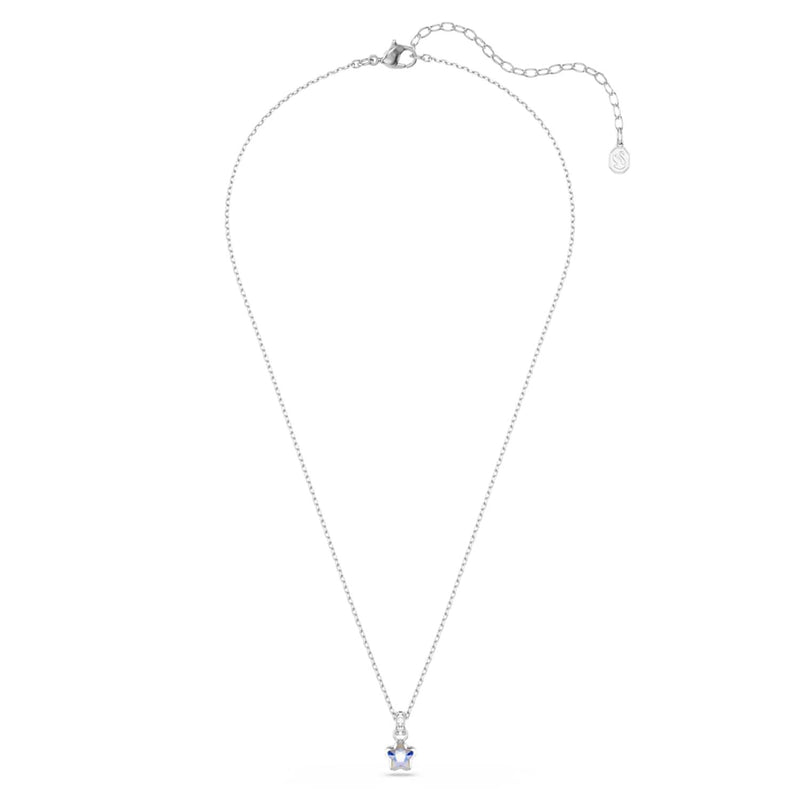 Swarovski Chroma Stars Silver-Tone Necklace 5759678-zoom-