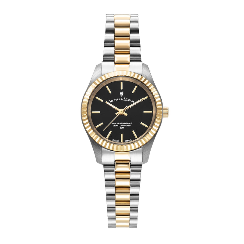 Jacques du Manoir Inspiration Prime Black Women's Watch JWL04006-zoom-
