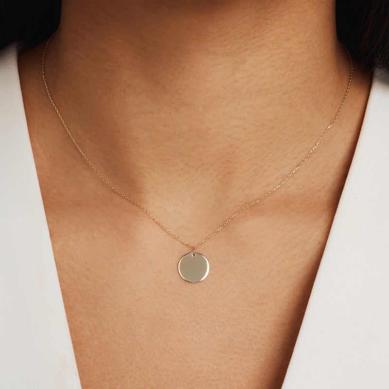 Isabel Bernard Le Marais Jeanne 14 Carat Golden Necklace IB340149-zoom-