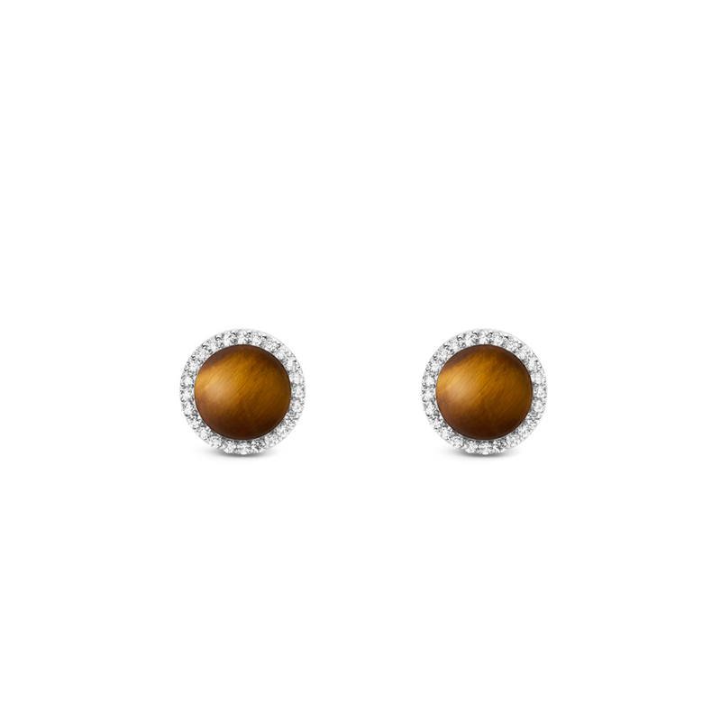 Daniel Wellington Audrey Tiger Eye Earrings DW00401421-zoom-