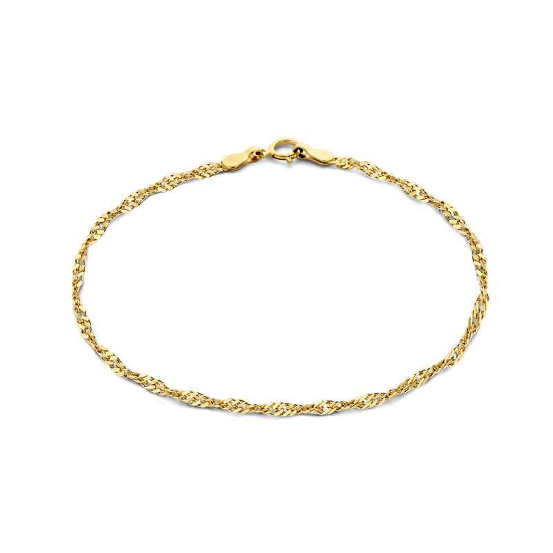 Isabel Bernard Rivoli Lilou 14 Carat Golden Bracelet IB320077-zoom-