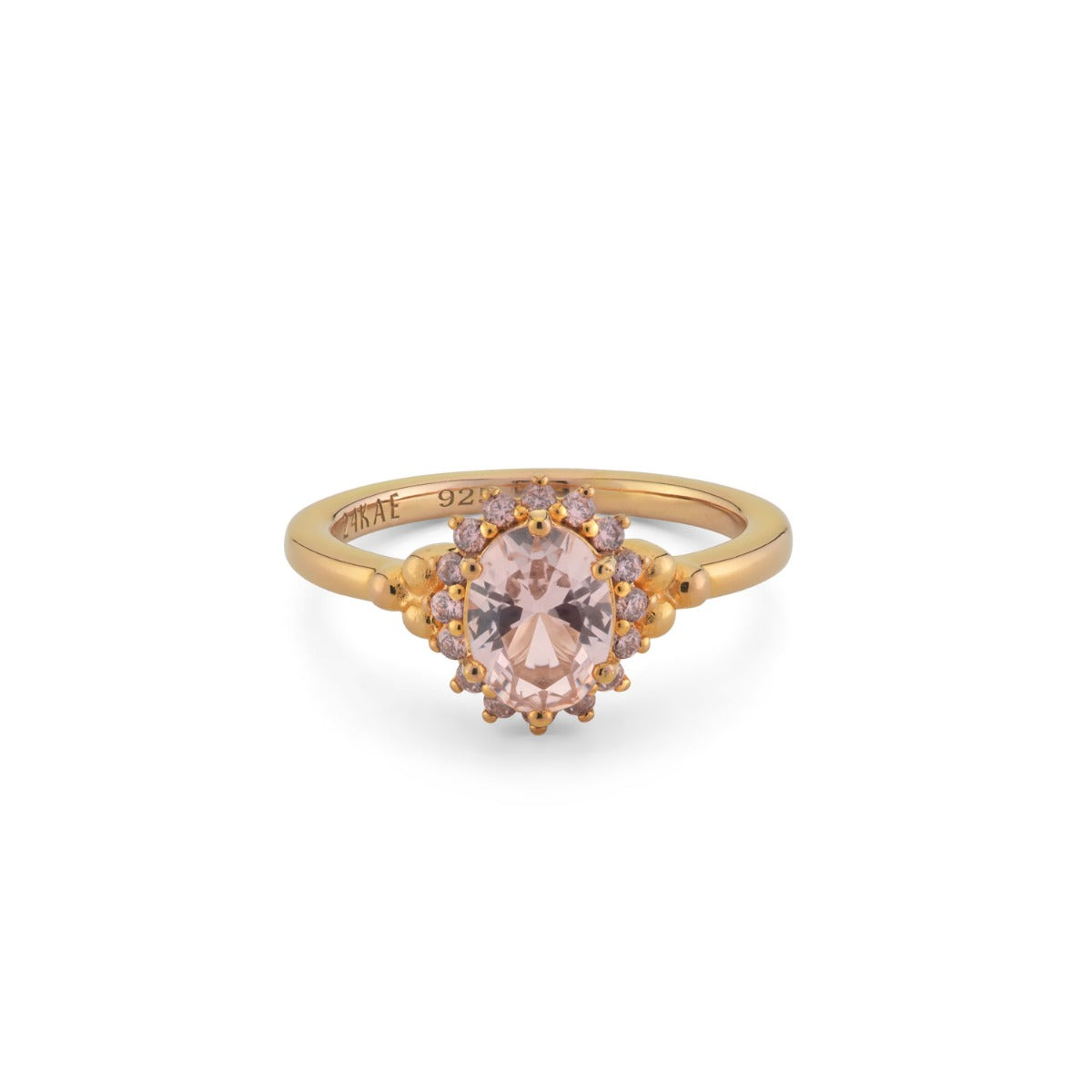 24Kae Gold Ring 12448Y/56