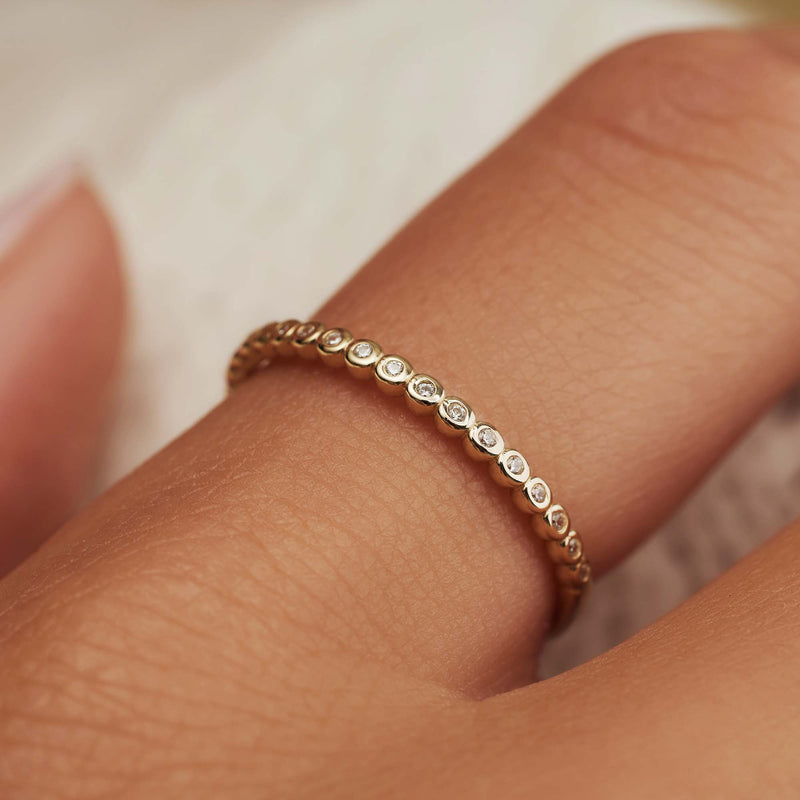 Isabel Bernard Rivoli Aélys 14 Carat Gold Ring IB330070-52 (size: 52)-zoom-