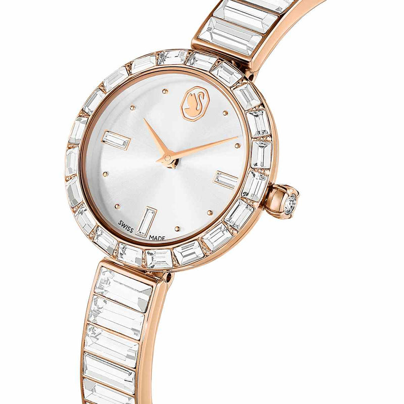 Swarovski Matrix Rose gold Watch 5677484-zoom-