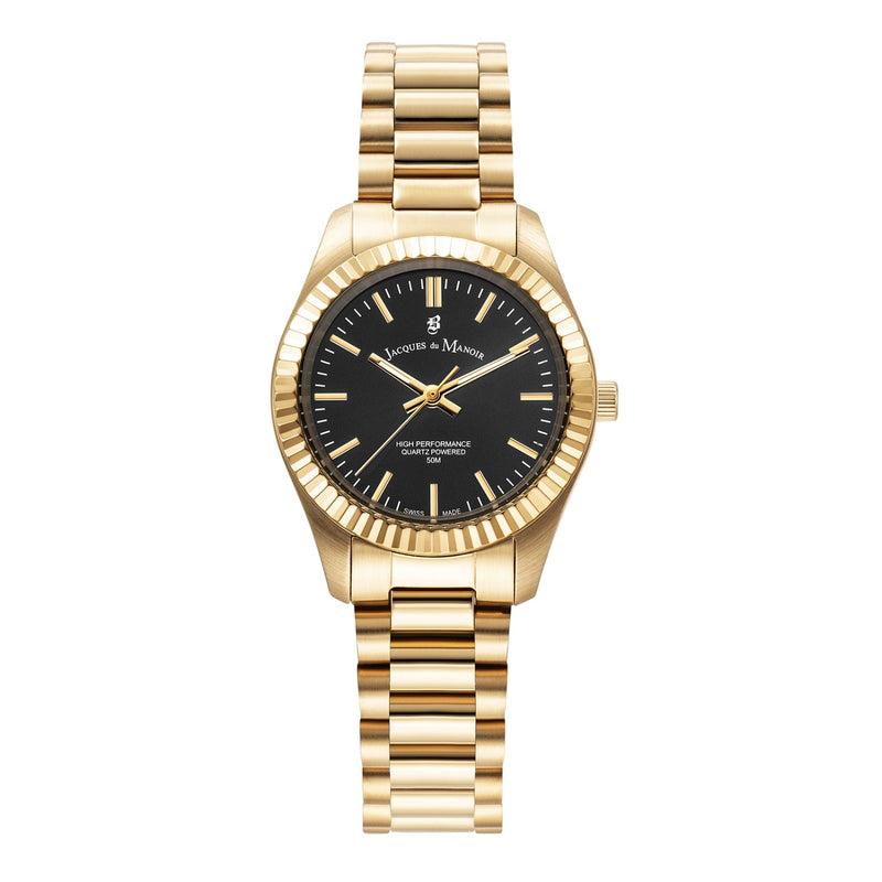 Jacques du Manoir Inspiration Prime Black Women's Watch JWL03908-zoom-