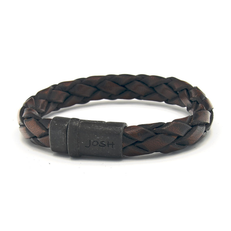 Josh Brown Bracelet 09325-BRA-VB/BROWN/M-zoom-