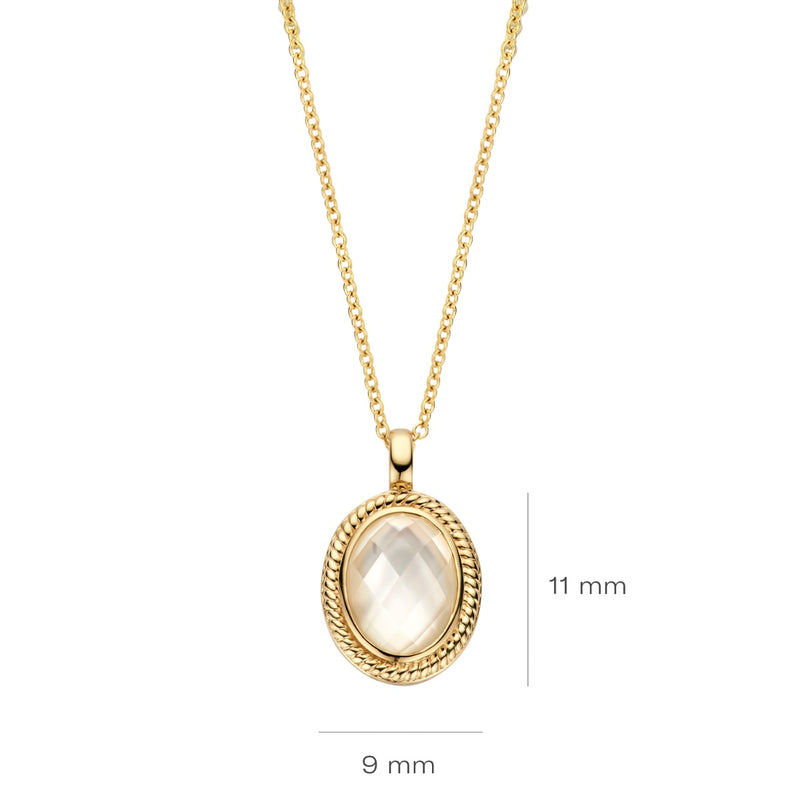 Blush 14 karat gold Necklace 3169YMQ-zoom-