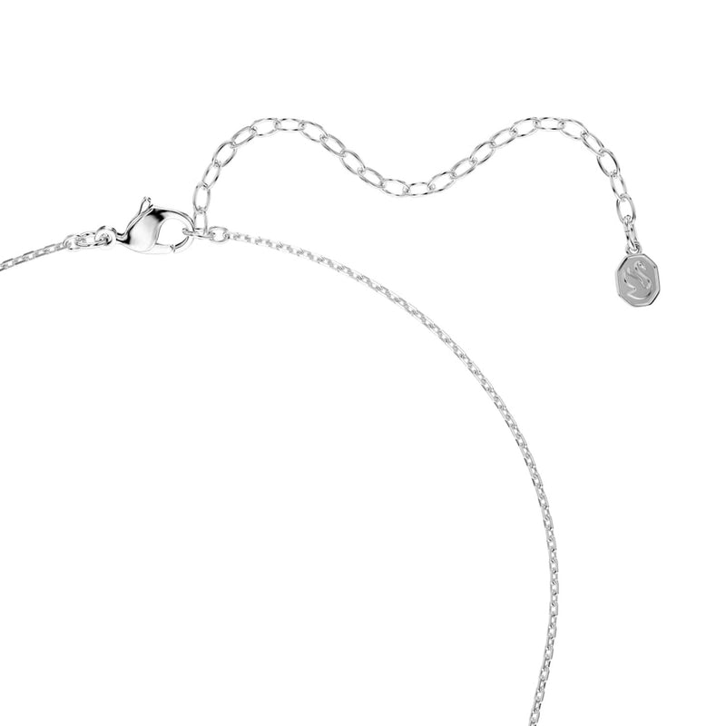 Swarovski Mesmera Glam Silver-Tone Necklace 5759838-zoom-