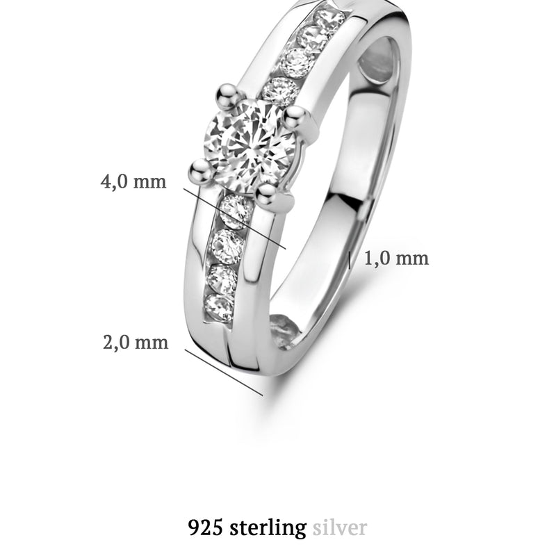 Parte Di Me Ponte Vecchio Santa Trinita 925 sterling Silver Ring PDM1308543-50-zoom-