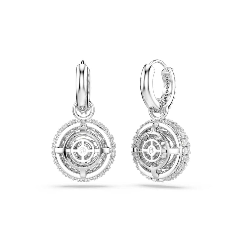 Swarovski Sublima Glam Silver-Tone Earrings 5738193-zoom-