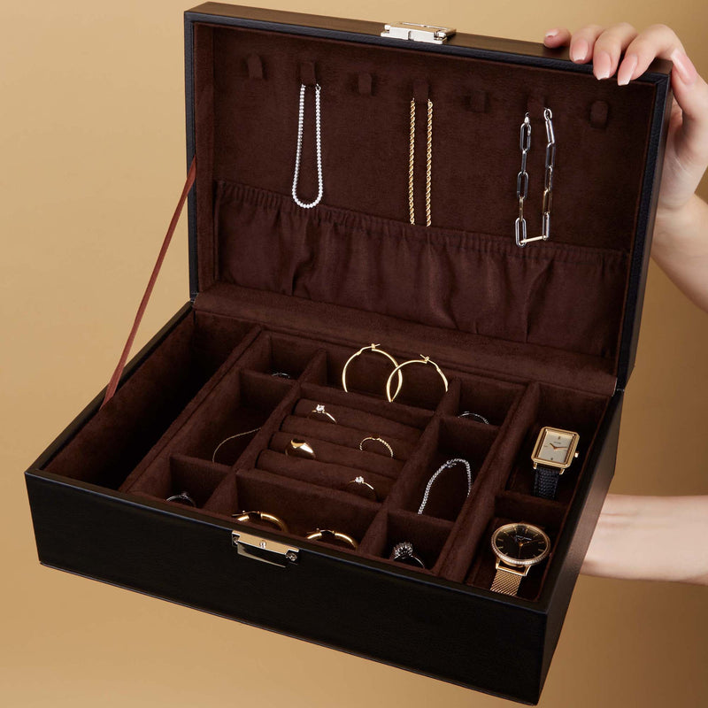 Brandfield Black Jewelry Box BFJB100409-zoom-
