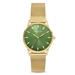 Parte Di Me Orologio round ladies watch gold coloured and green PDM09054