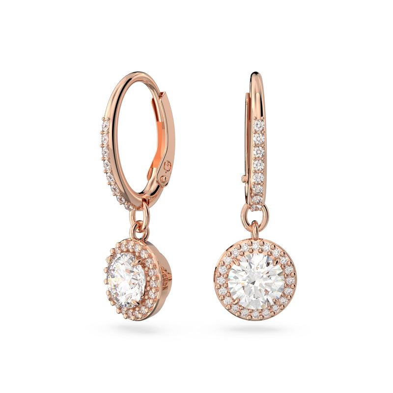 Swarovski Constella Rose gold Earrings 5638769-zoom-