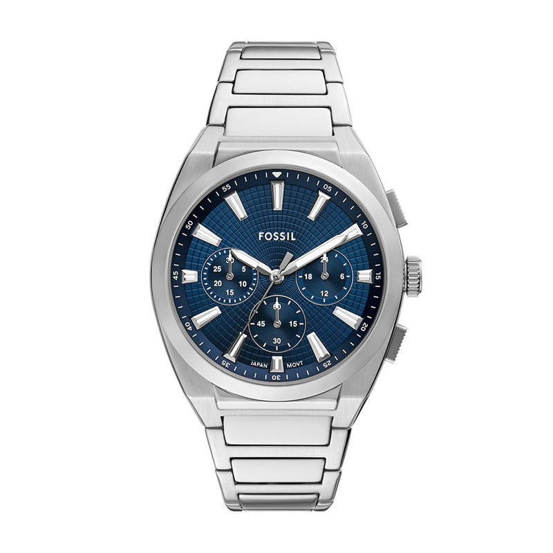 Fossil Everett Blue Men's Watch FS6104-zoom-