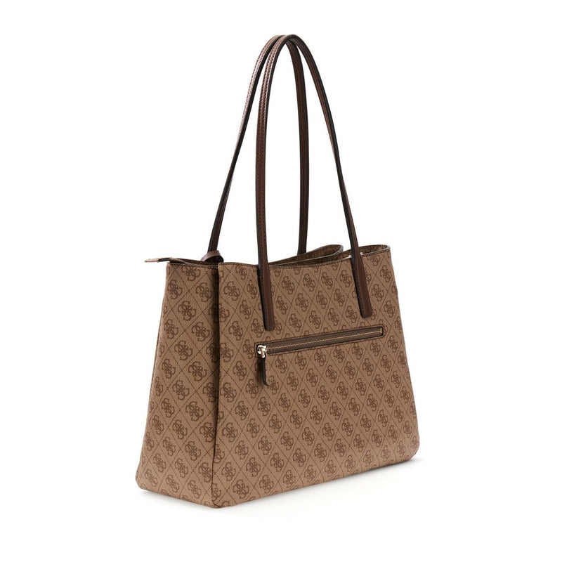 Guess Noelle Latte Logo Brown Tech Shopper HWBG96-72260-LGW-zoom-