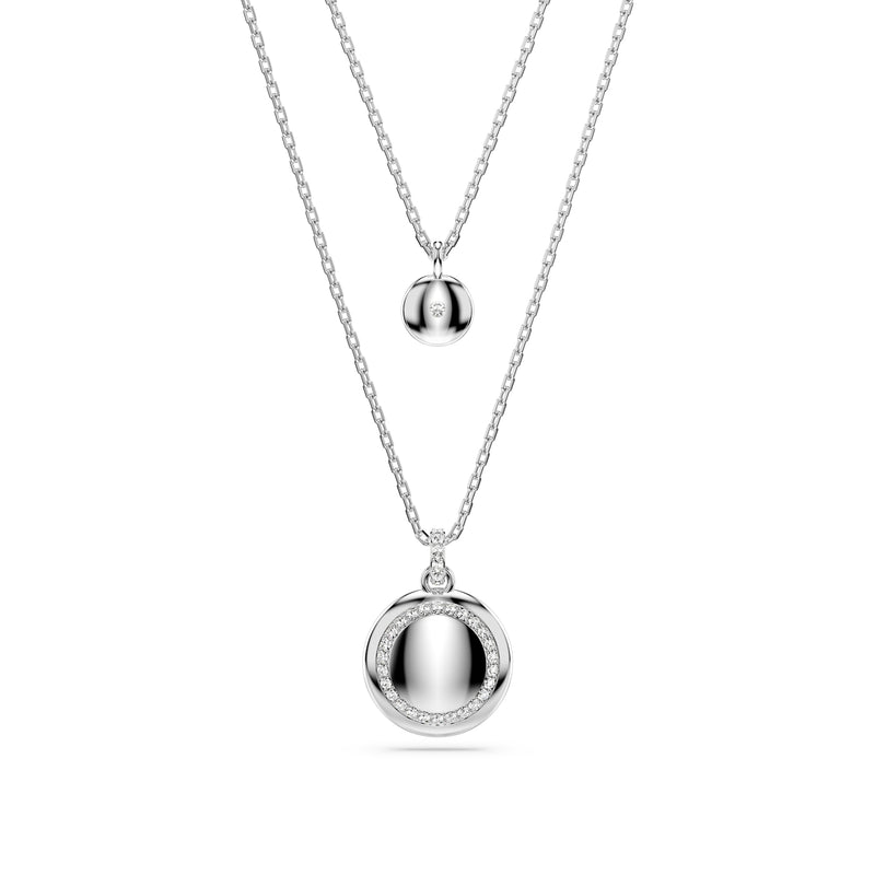 Swarovski Meteora Silver Necklace 5684244-zoom-